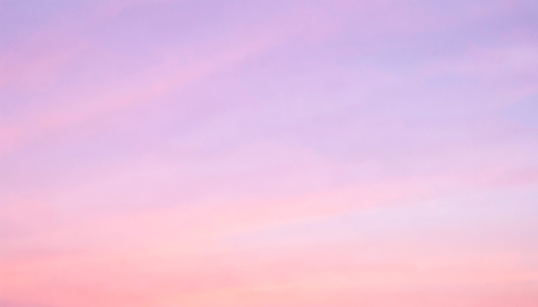 Soft pink and lavender dusk sky with gentle gradient, romantic and dreamy mood