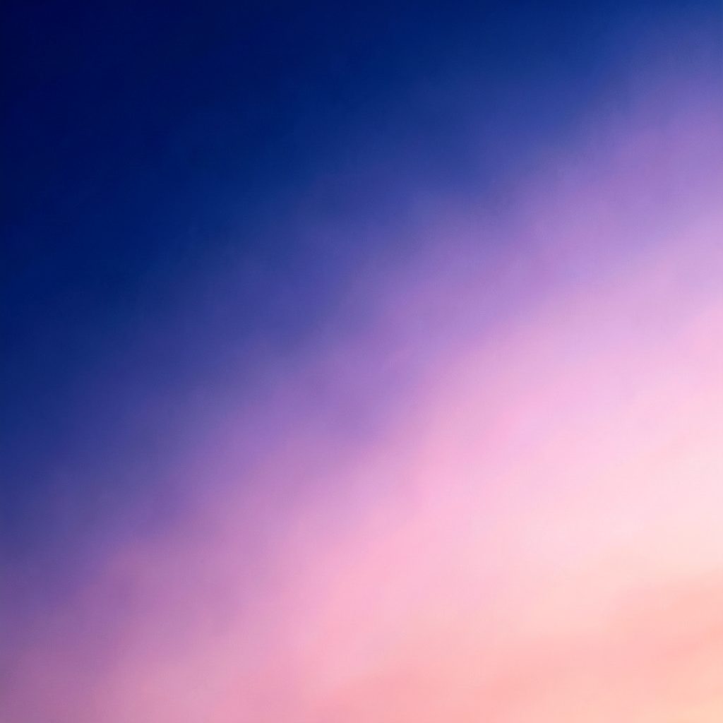 Deep indigo and soft pink gradient with a dreamy, romantic atmosphere